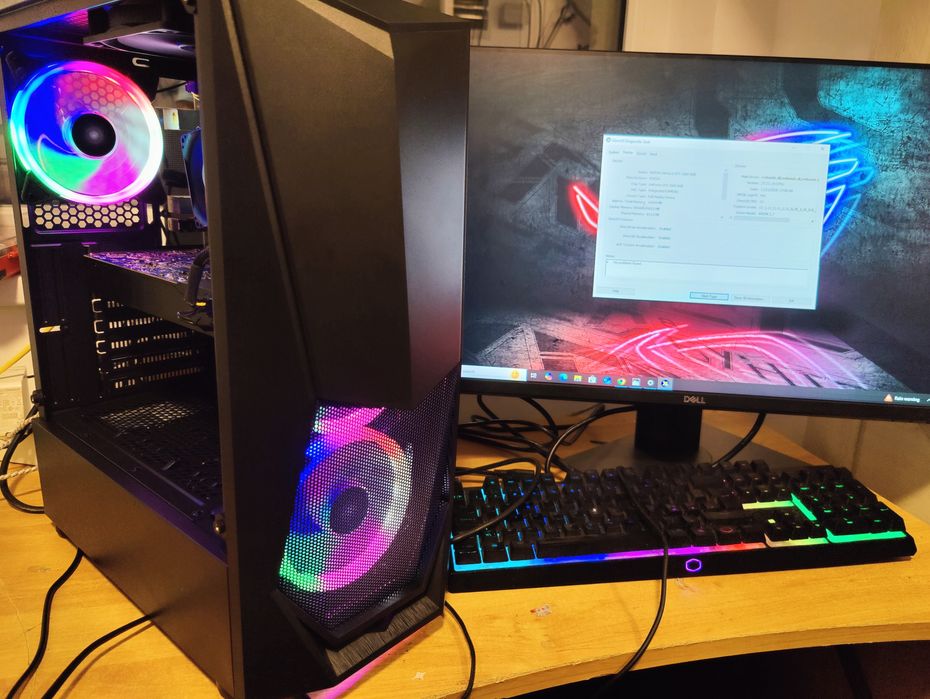 Unitate gaming nouă Asus i7 a8a Gtx 8Gb Ram 16Gb ddr4 ssd 1 tera  GTA