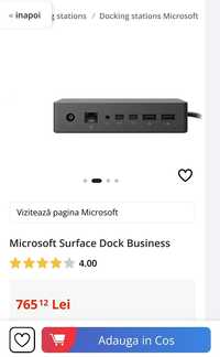 Microsoft Surface Dock Business Pd9-00003 Black