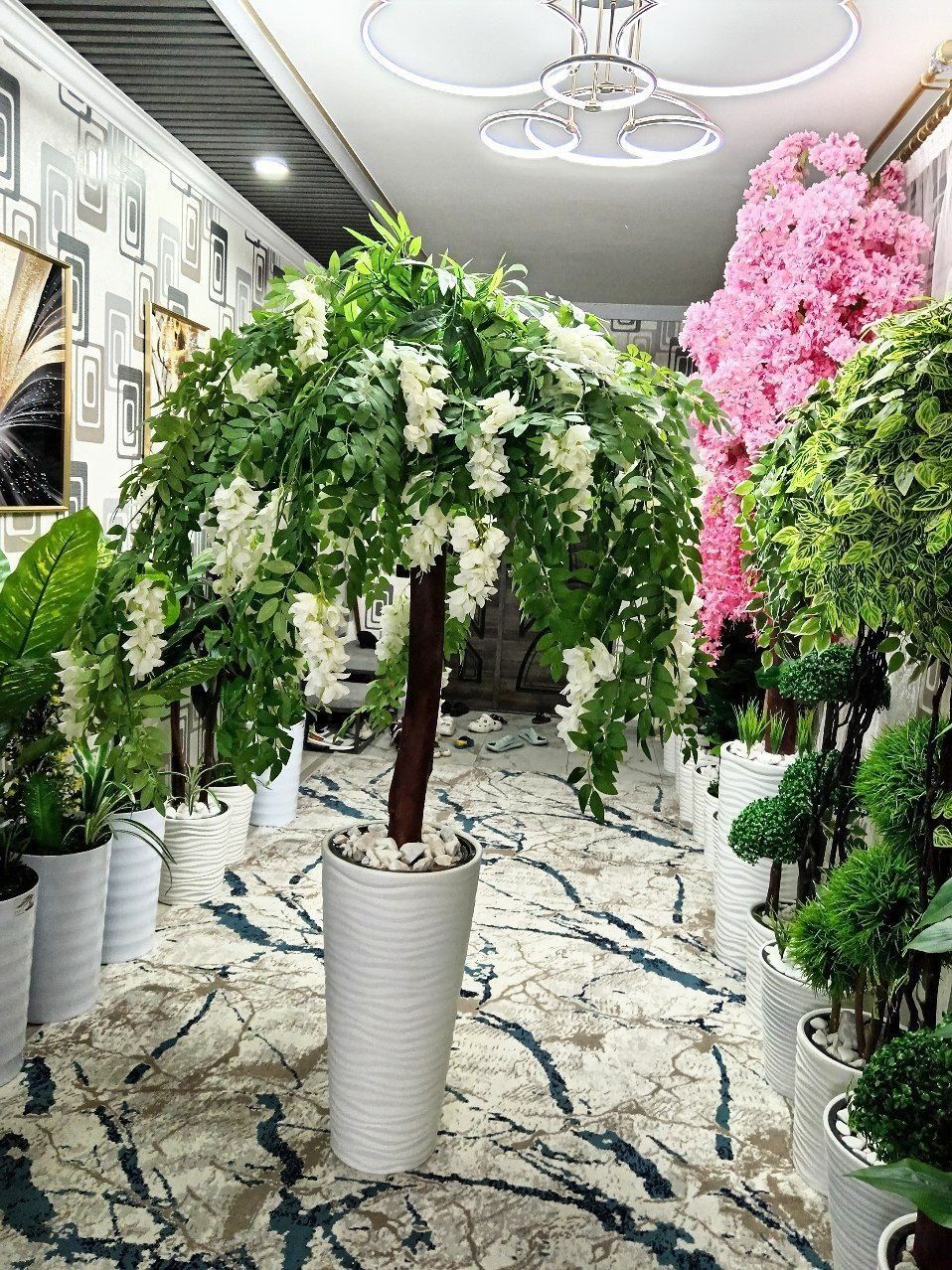 Искусственные деревья. Искусственные цветы. Suniy gullar