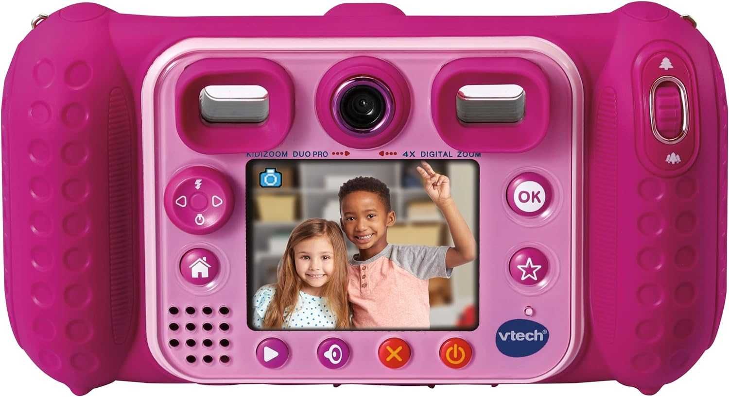 VTech KidiZoom Duo Pro - Детска фото камера с вграден музикален плейър