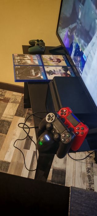 Ps4 slim 3 джойстика