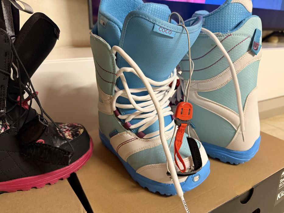 Bootsi snowboard copii Burton Coco / Mint marinea 36,5