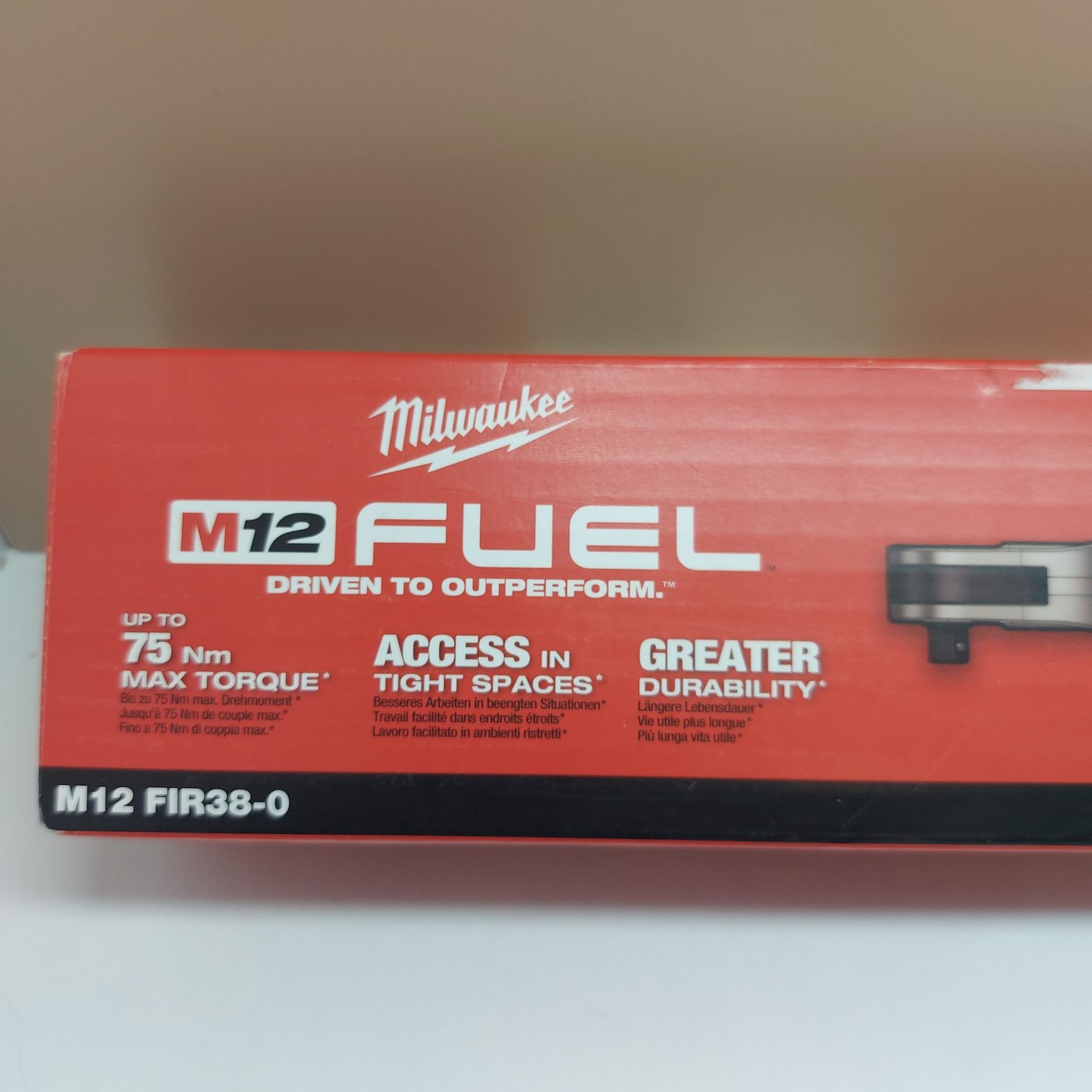 ПРОМОЦИЯ.Акумулаторна тресчотка Milwaukee M12 FIR38-0