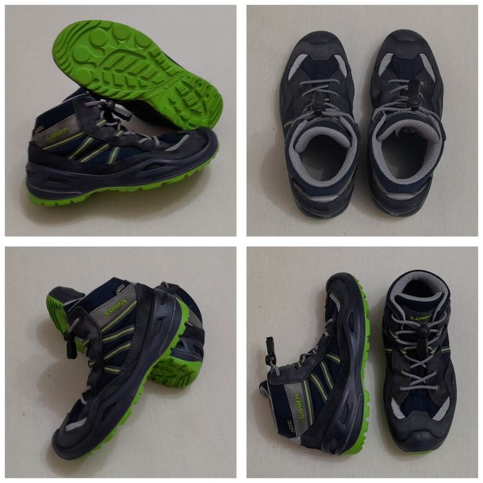 Ghete LOWA Simon II Gtx Mid Junior GORE-TEX, mărimea 33 EU unisex