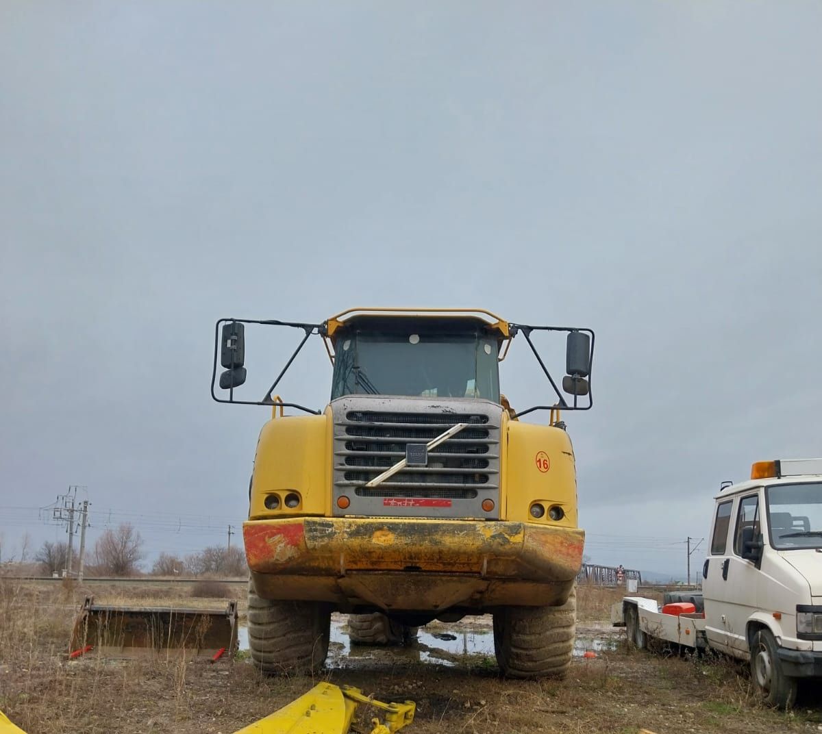 Vand dumper Volvo a25d 2005