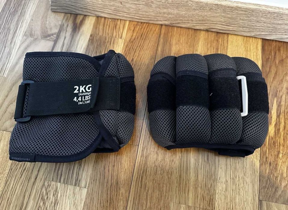 Set Greutăți reglabile Fitness 2x2 kg Gri