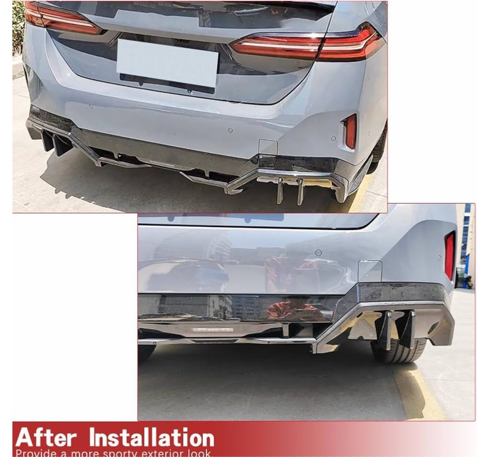 Задный дифузор на BMW i 5