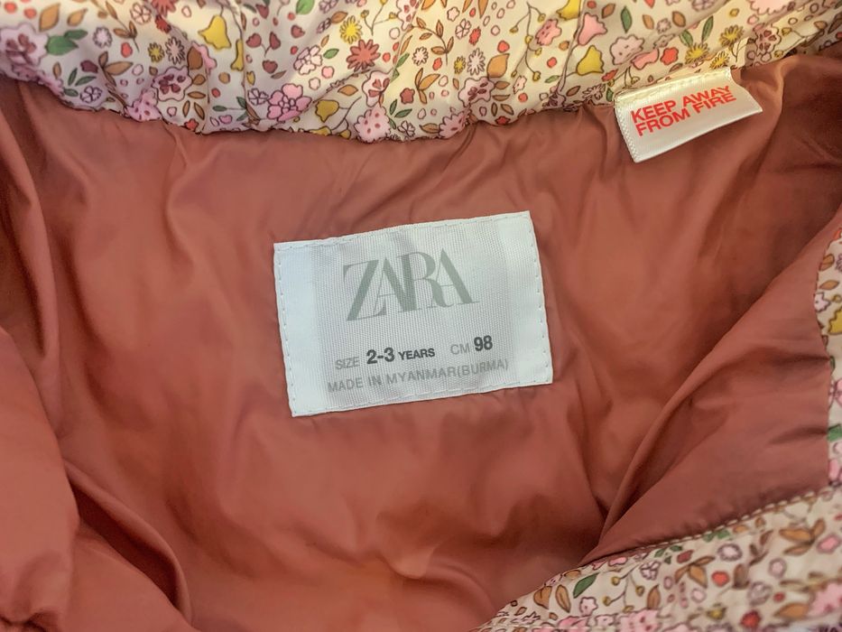 Geaca Zara 2-3 ani