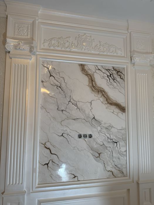 Венетсиянка Атачента мармарин трафарэт