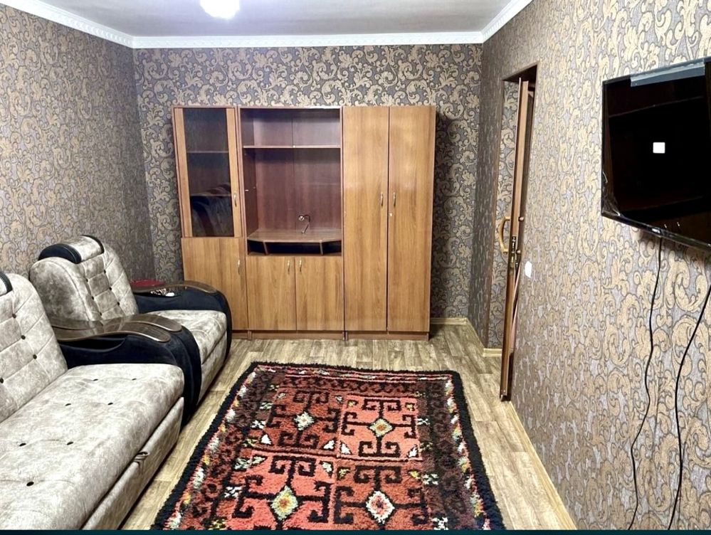 Гагарина.Сдаётся Одна комнатная Люкс.Азиз Базар