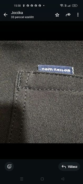 Pantalon Tom Taylor negru