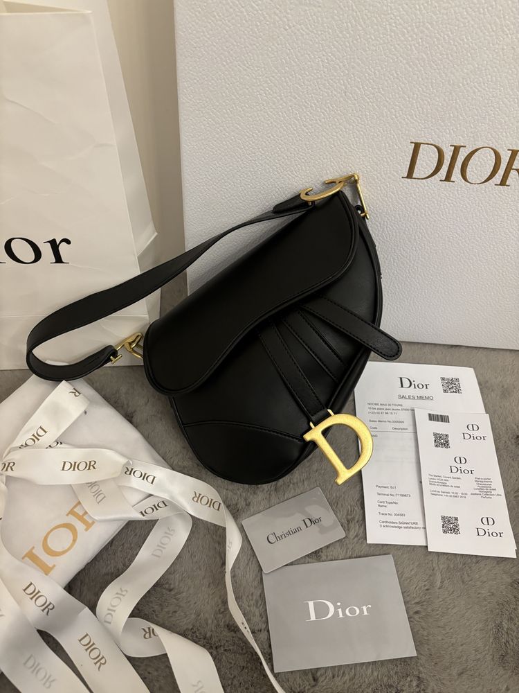 Poseta Christian Dior neagra