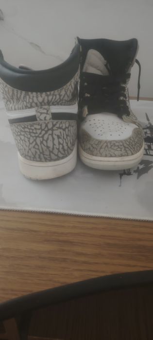 Jordan 1 High OG “White Cement” – originali, mărime 42.5