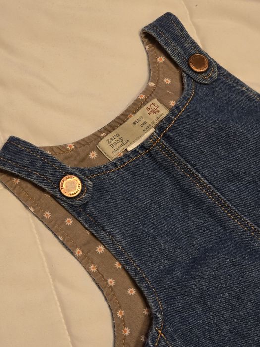 Sarafan de blugi Zara 6-9 luni