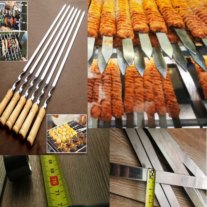 ace pentru gratar frigarui 75cm camping Tepusa gratar carne