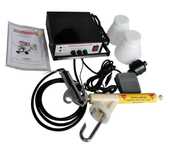 Pistol portabil de vopsit electrostatic cu pulbere