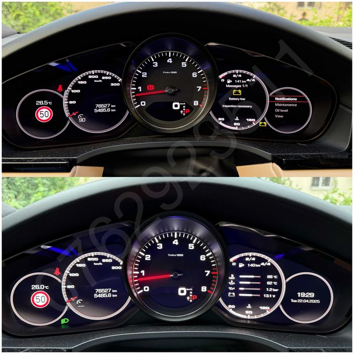 Remediere eroare Porsche Cayenne "Battery low Inspection necessary"