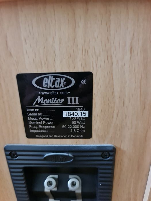 De vanzare boxe ,  ELTAX monitor.