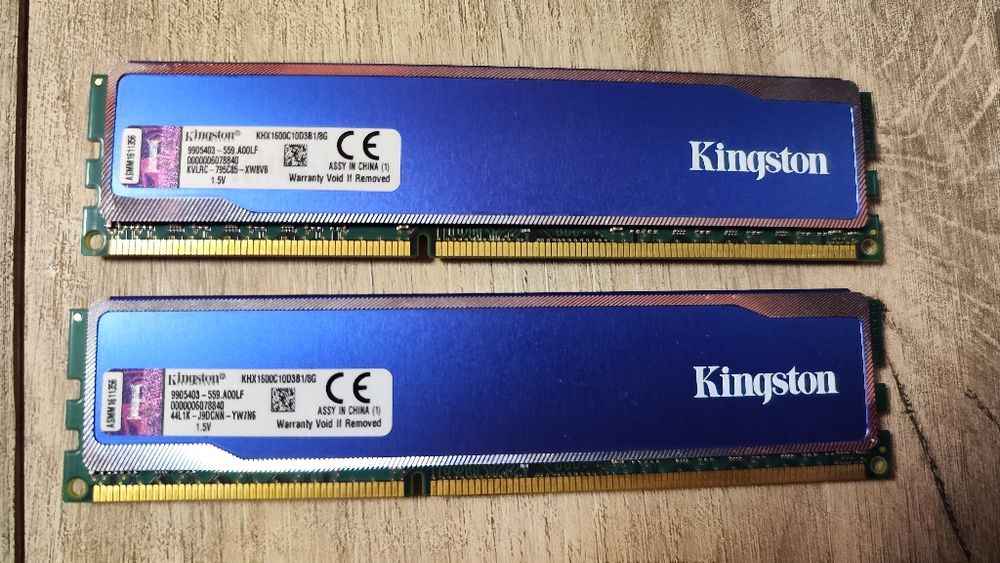 DDR3 Hyperx blu 1600Mhz 16GB 2x8gb