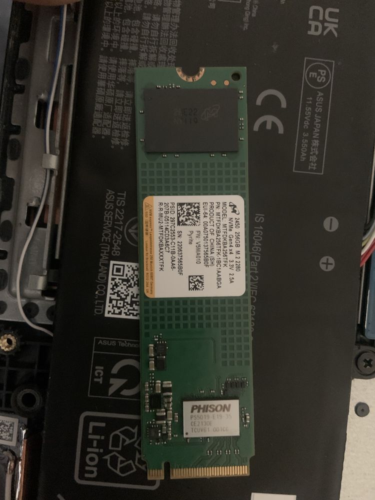 Ssd накопитель на 256gb ddr5
