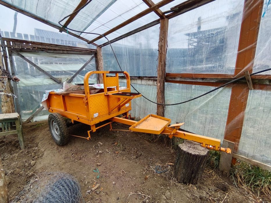 Motocultor RURIS 1001KSD remorcă 550s