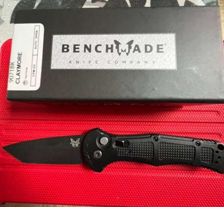 Briceag Benchmade Claymore Tanto, automat, negru 9071BK