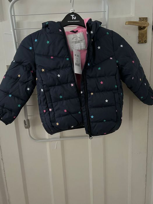 Тъмносиньо яке за момиче