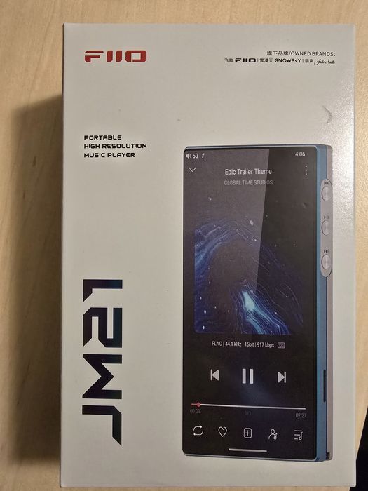 Fiio JM21 - HI RES, ,DSD, mp3 player