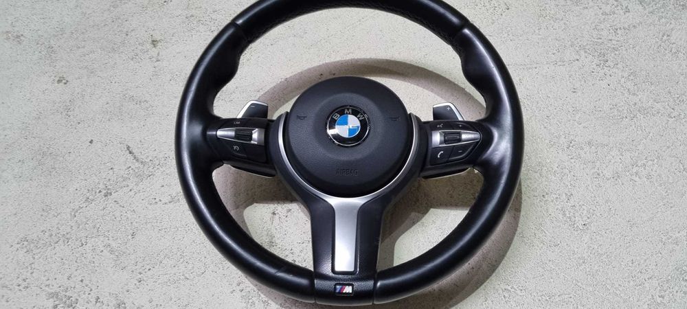 Volan M pachet OEM cu padele  BMW F20 F30 F31 F32 F34 F36 X4 X3 X5 X6