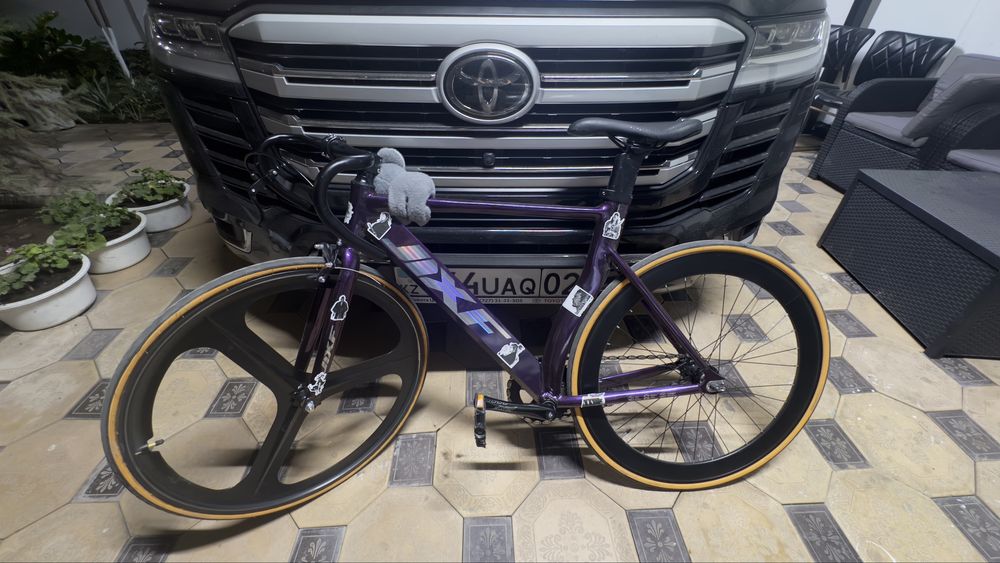 JIXF AT-8 fixed gear fix фикс шосс велик