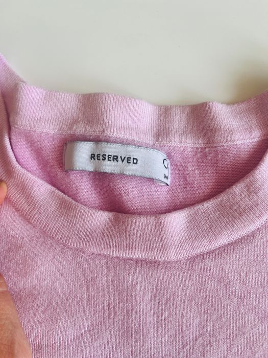 Розова блуза с къс ръкав