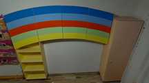 Обзавеждане за детска стая, MDF, гардероби, етажерки.