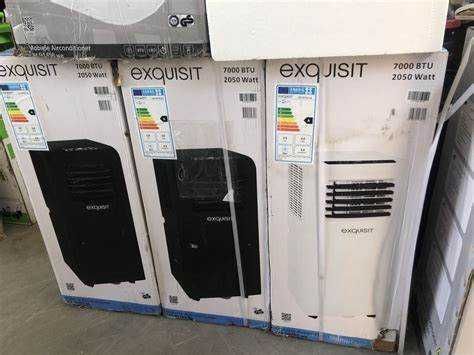 Мобилен климатик с влагоабсорбатор Exquisit CM30751  730W 7000/BTU