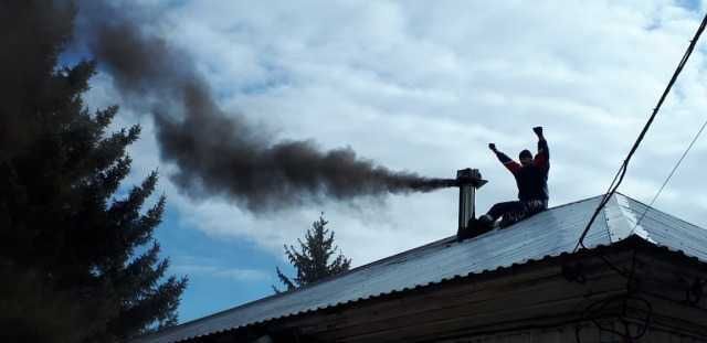 Вакуумная чистка дымоходов (Печник, Трубочист)