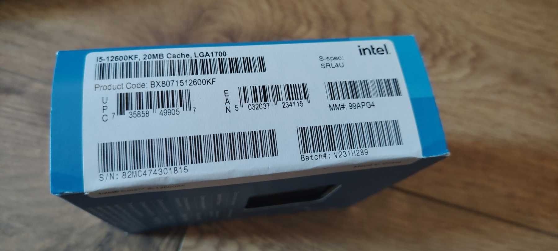 НОВ ! Процесор Intel i5-12600KF 10 Cores 16 Threads (4.9GHz,LGA1700)
