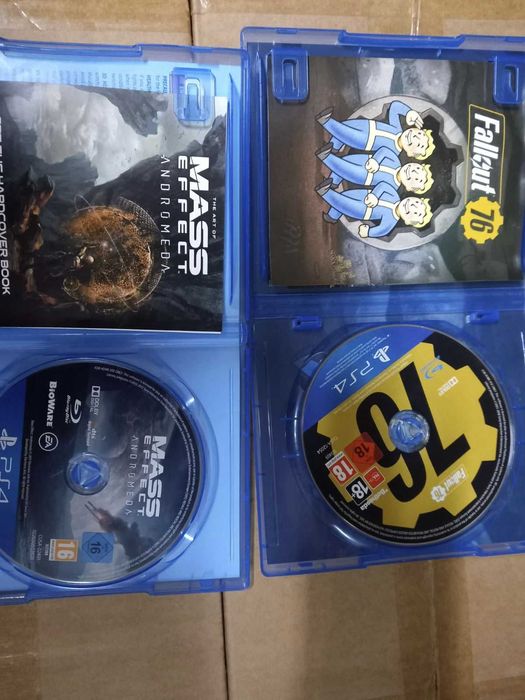 PS4 15лв за двете mass effect andromeda+fallout 76
