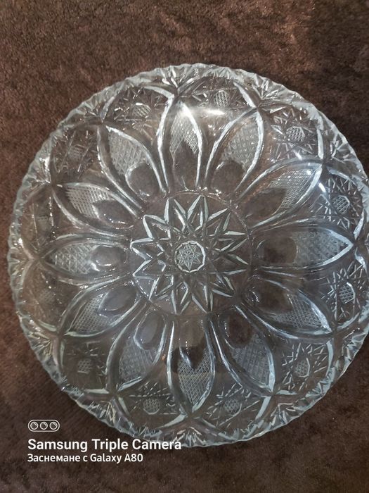 Кристални чиниики за торта