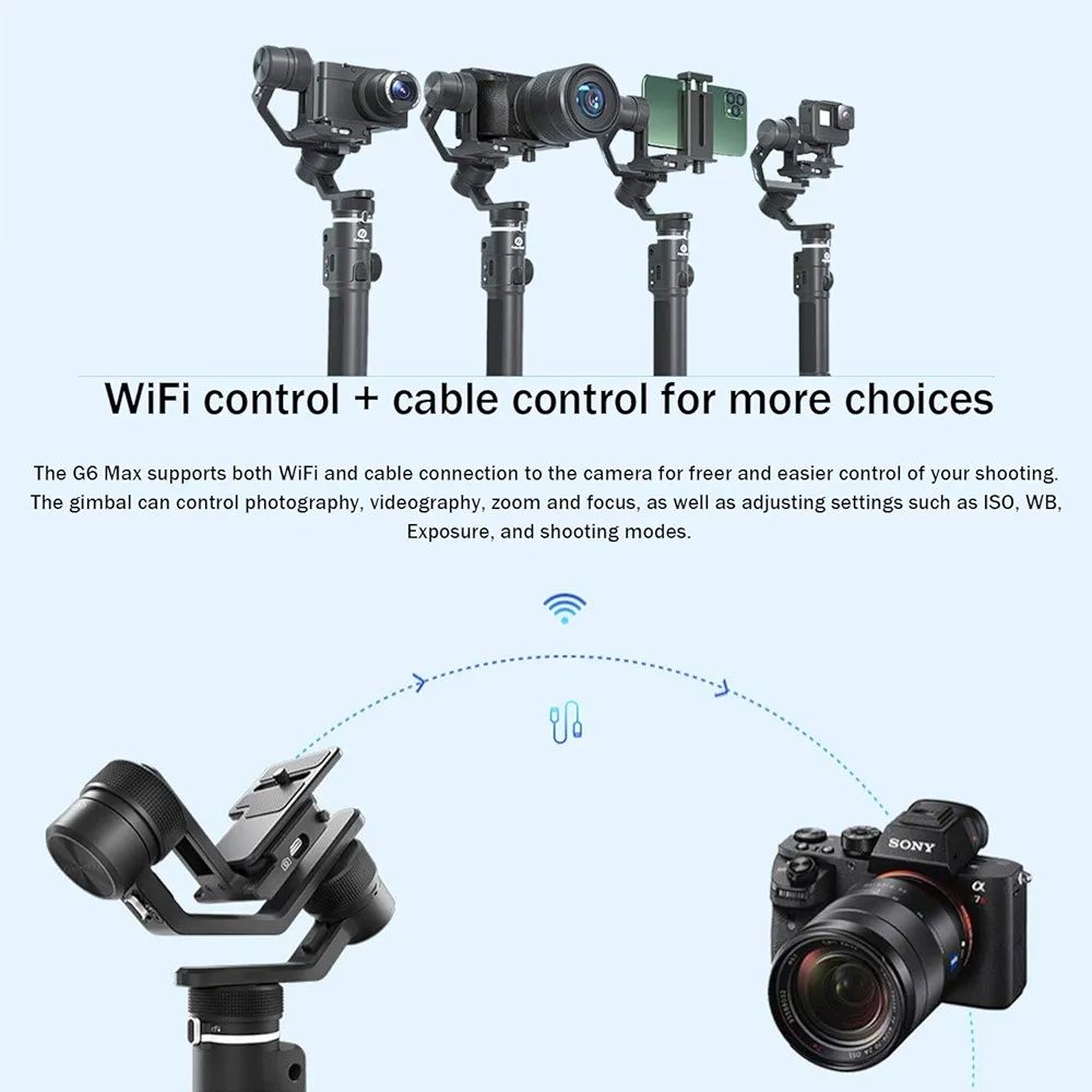 3-осен Gimbal стабилизатор FeiyuTech