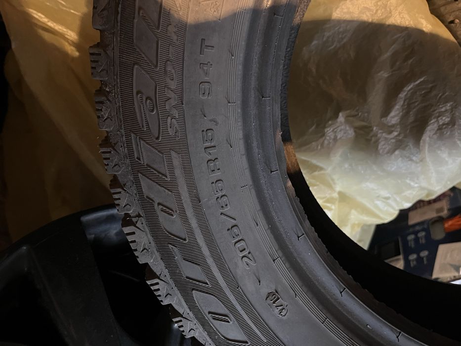 Резина зима шипы на 15