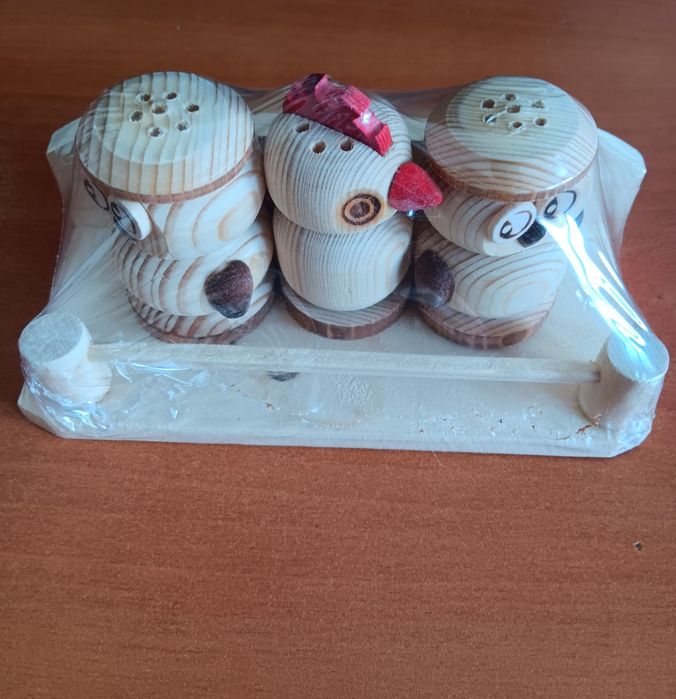 Солнички тройни и подложки за горещо + БОНУС БЕЗПЛАТНА ШПАТУЛКА