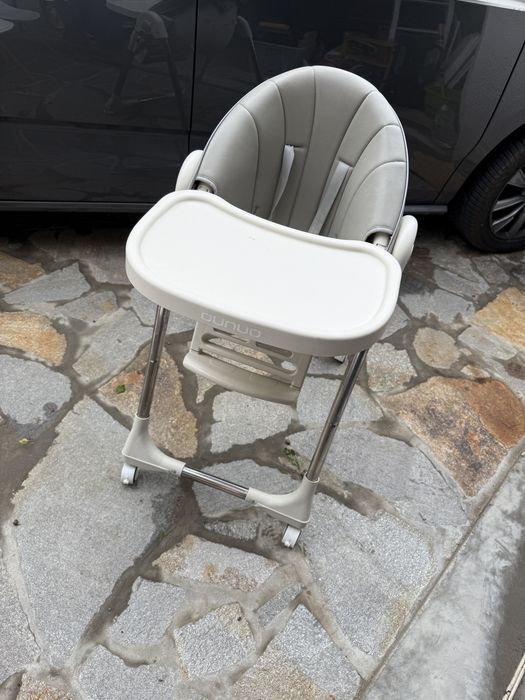 Сгъваем столче за хранене с предпазен колан OUNUO Baby