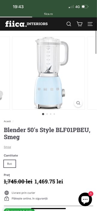 Blender SMEG nou