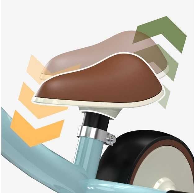 Bicicleta fara pedale pentru copii Tulano Scout 15, ajustabila, Blue