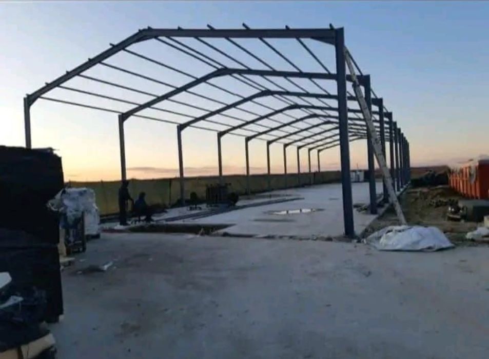 Vand hale și structuri metalice accept variante cu duba