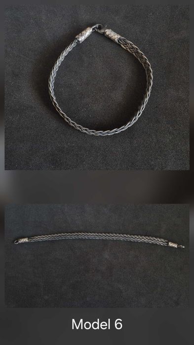 Bratari si lantisoare argint 925 si fir de argint kazaz oxidat