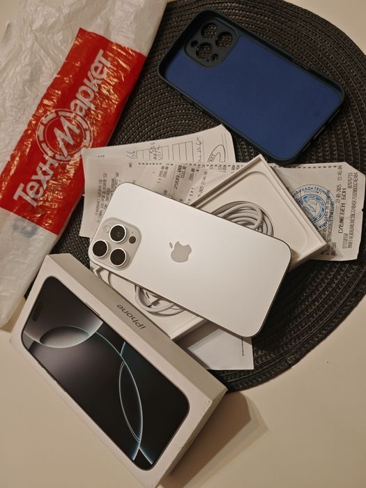 iPhone 16 Pro Max 512GB White Titanium НОВ