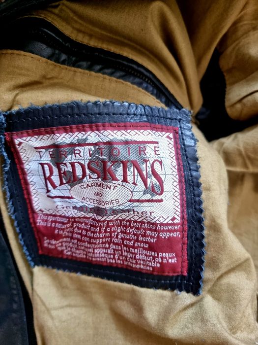 Geaca de piele Redskins mărimea XXXL