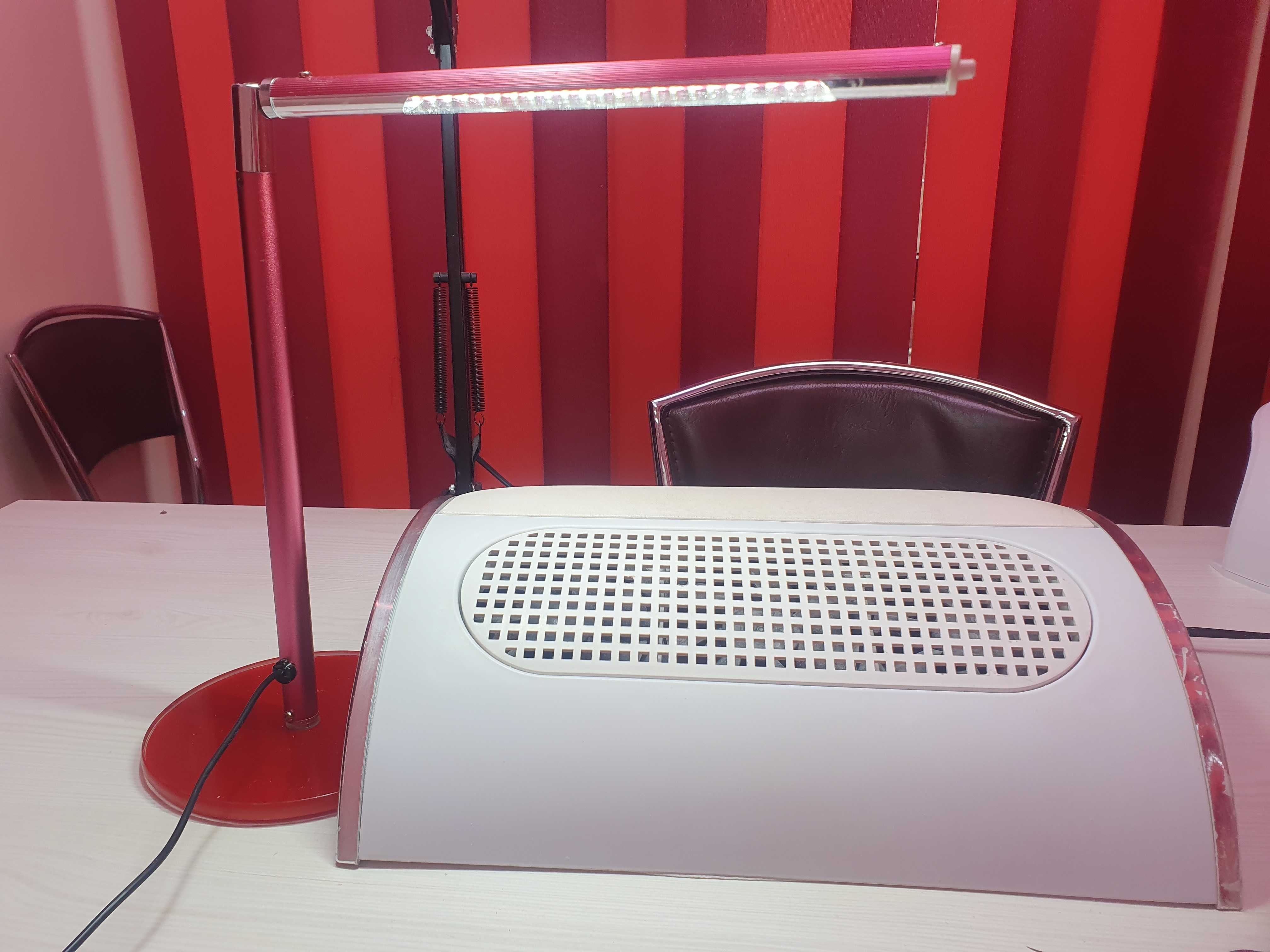 Vand aspirator manichiura + lampa de birou