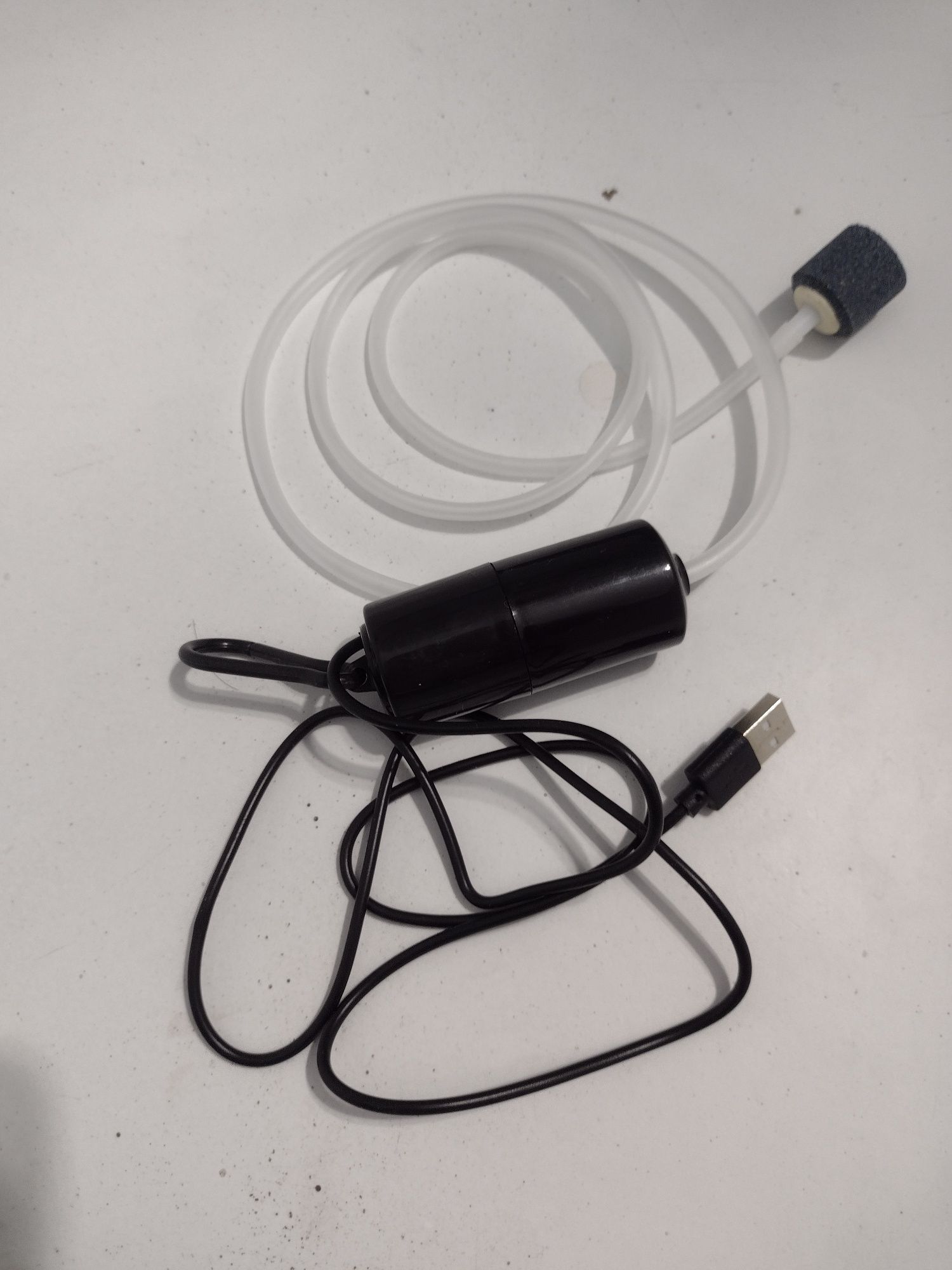Oxigenator acvariu, pompă aer USB