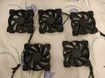 Set 5 coolere pc 120mm noi